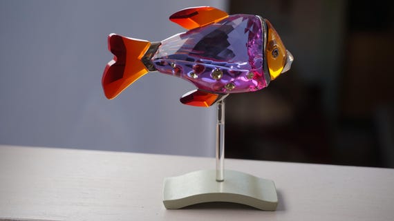 Swarovski Camaret Fish Crystal Paradise #626205 Retired STATUE