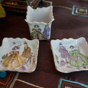 Smoking Set di Lefton - Portasigarette e 2 posacenere
