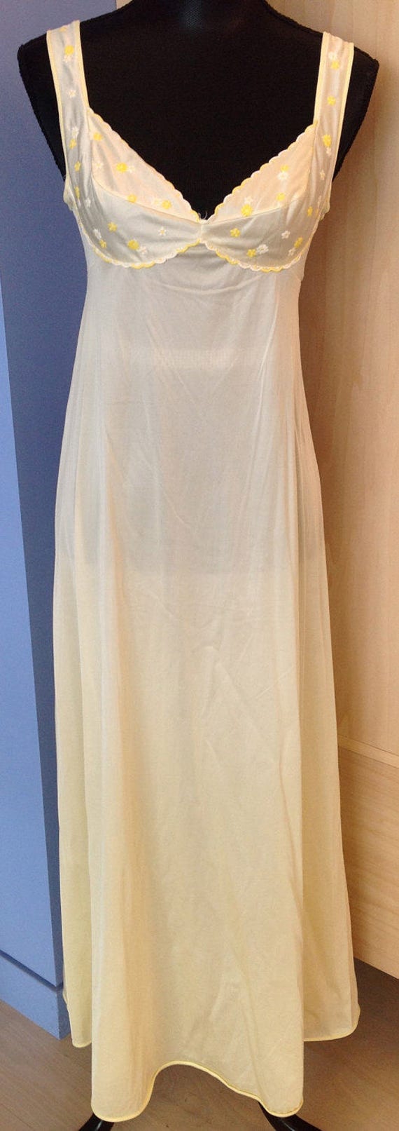 Vassarette Yellow Nightgown