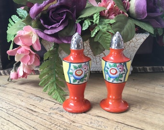 Lusterware Japan Salz und Pfeffer Streuer