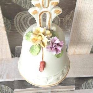 Porcelain Bell with Flowers by Arnart