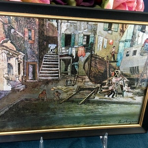 Lionel Barrymore Foil Etching Venedig Hof