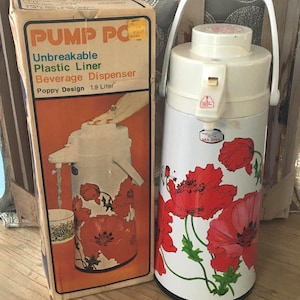 Cafetera/dispensador de bebidas con bomba de aire frío y caliente térmica Sea Gull de 1,9 litros