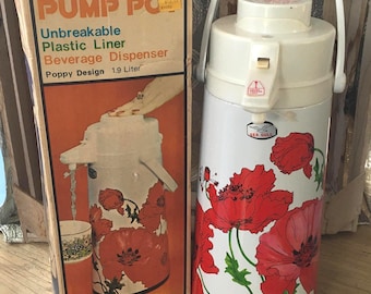Sea Gull 1.9 Liter Thermal Hot Cold Air Pump Pot Coffee/Beverage Dispenser