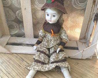 Walda Prairie Doll With Porcelain Head, Hands and Feet - Etsy