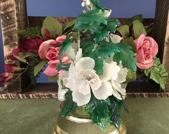 Musical Lighted Floral Arrangment