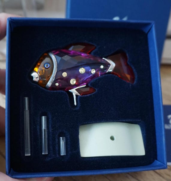 Swarovski Camaret Fish Crystal Paradise #626205 Retired STATUE