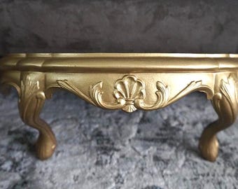 Burwood Gold-Tone Wall Shelf