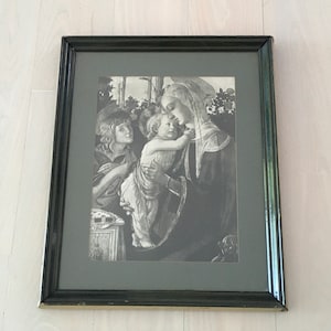 Framed Picture of Madonna and Child