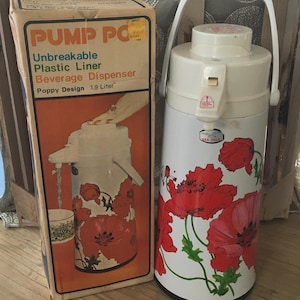 Sea Gull 1.9 Liter Thermal Hot Cold Air Pump Pot Coffee/Beverage Dispenser