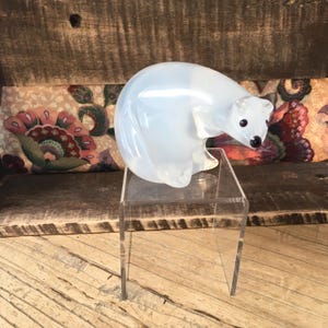 Art Glass Polar Bear