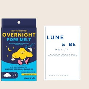 Parches nasales LUNE & BE - 5 tiras nocturnas que derriten los poros