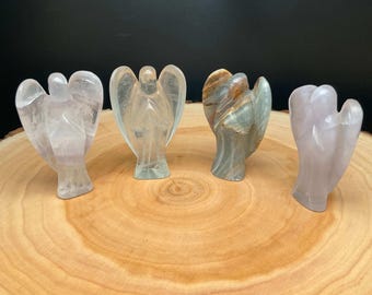 Angel Natural Crystal Carving 2.5 inch