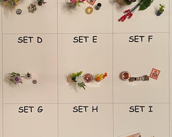 quarter scale furnishings for fairy and doll houses sold in small groups