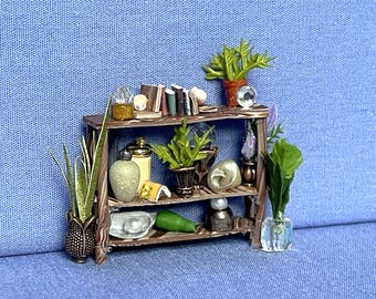 apothecary shelf for quarter scale fairy house