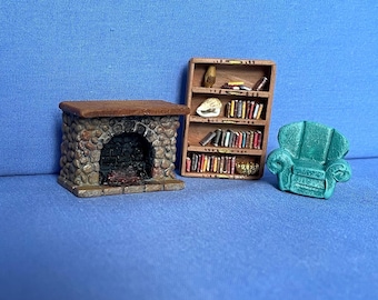 Bookcase in Quarter scale