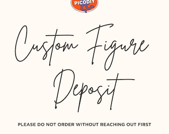 Custom Clay Figure Commission Deposit