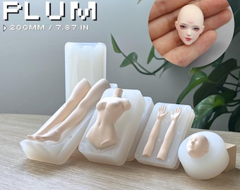 Anime Female Doll Silicone Mold - 22cm Universal Waifu Figure Mold - PLUM Series
