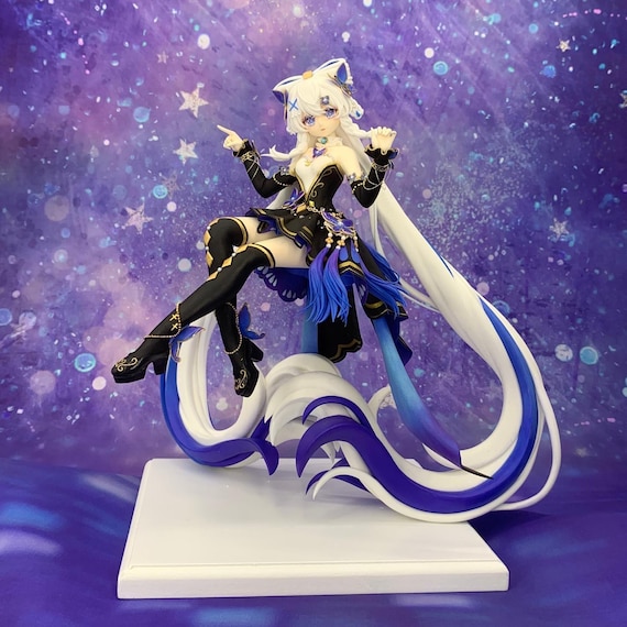 Custom Scale Clay Figure - Handmade Clay Figurine Commission - OC, Anime & Game Character Sculpture