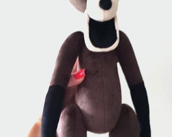 Deer from the geme Roblox 99 Nights in the Forest. Plush toy, physical product