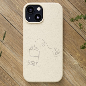 Etui na telefon z bambusa biodegradowalne Quali-tea Time