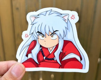 Anime Dog-Boy Vinyl Sticker, Laptop Decal