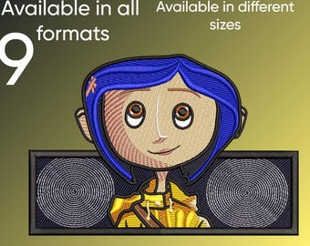 Coraline Embroidery Design