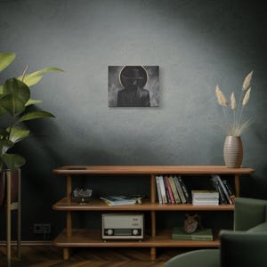 Matte Canvas Wall Art: Modern Home Decor, FSC Pine Frame