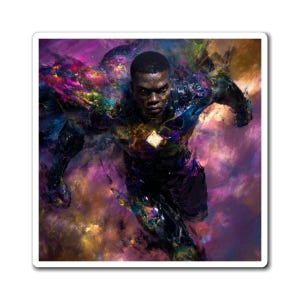 Colorful Superhero Magnets - Vibrant Art for Home Décor, Comic Gift for Fans, Unique Fridge Magnet, Collector&#39;s Item, Gift for Birthdays