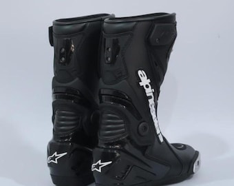 Alpinestars V2 Vented Motorcycle Boots for Men with Performance Riding Design