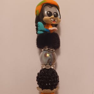 Doorable Beaded Pen with a Goofy figurine
