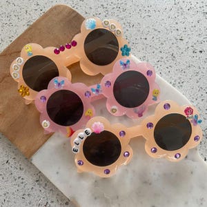 Dekorieren Sie Ihre eigene Sonnenbrille - Partyaktivität, Kinder Basteln, Partytaschenfüller, Geburtstagsfeieridee, Geschenk für Kinder