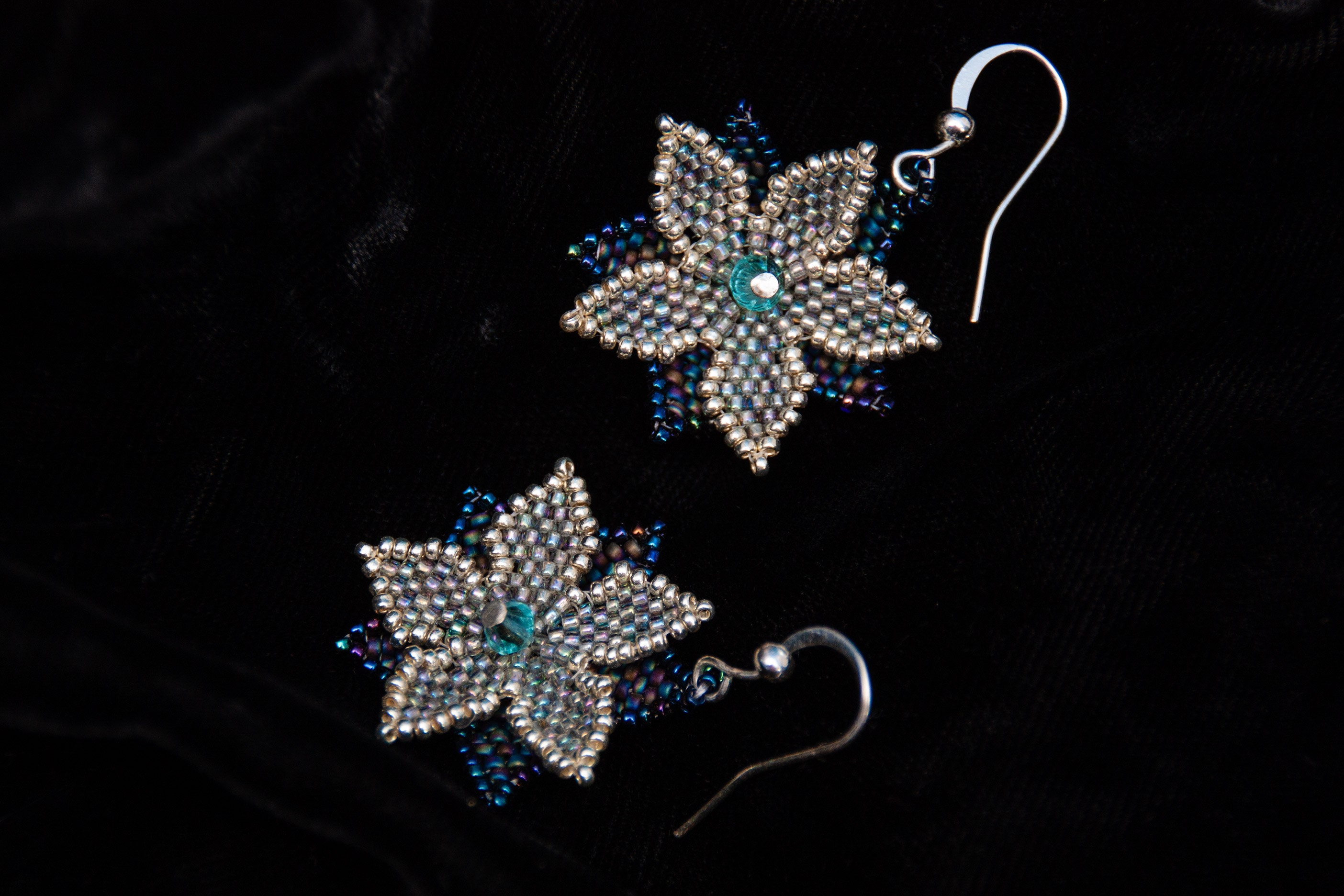 Flower Detail Double Earring
