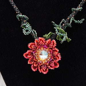 Fireflower Rivoli Necklace