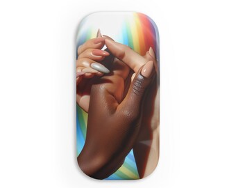 Colorful Phone Grip - Multicultural Hands Design, Phone Accessory for Selfie Lovers, Best Gift for Tech Enthusiasts, Trendy Mobile Stand
