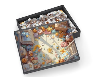 Cute Nursery Toys Baby Puzzle 500-1000 Piece | Kids Room Jigsaw Puzzle