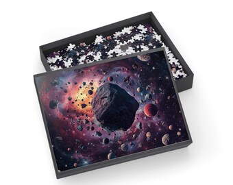 Asteroid Field Space Art Puzzle | Jigsaw Puzzle 500-1000 Piece