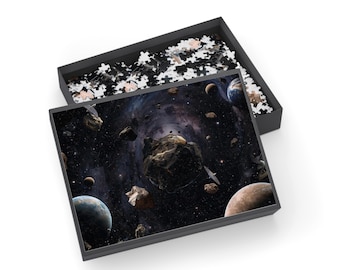 Asteroid Field Space Scene Puzzle 500-1000 Jigsaw Pieces