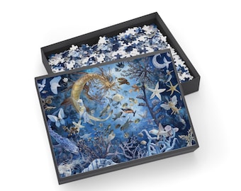 Underwater Fantasy Sea Life Puzzle, 500-1000 Piece