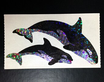 Cute Orcas Stickers Etsy