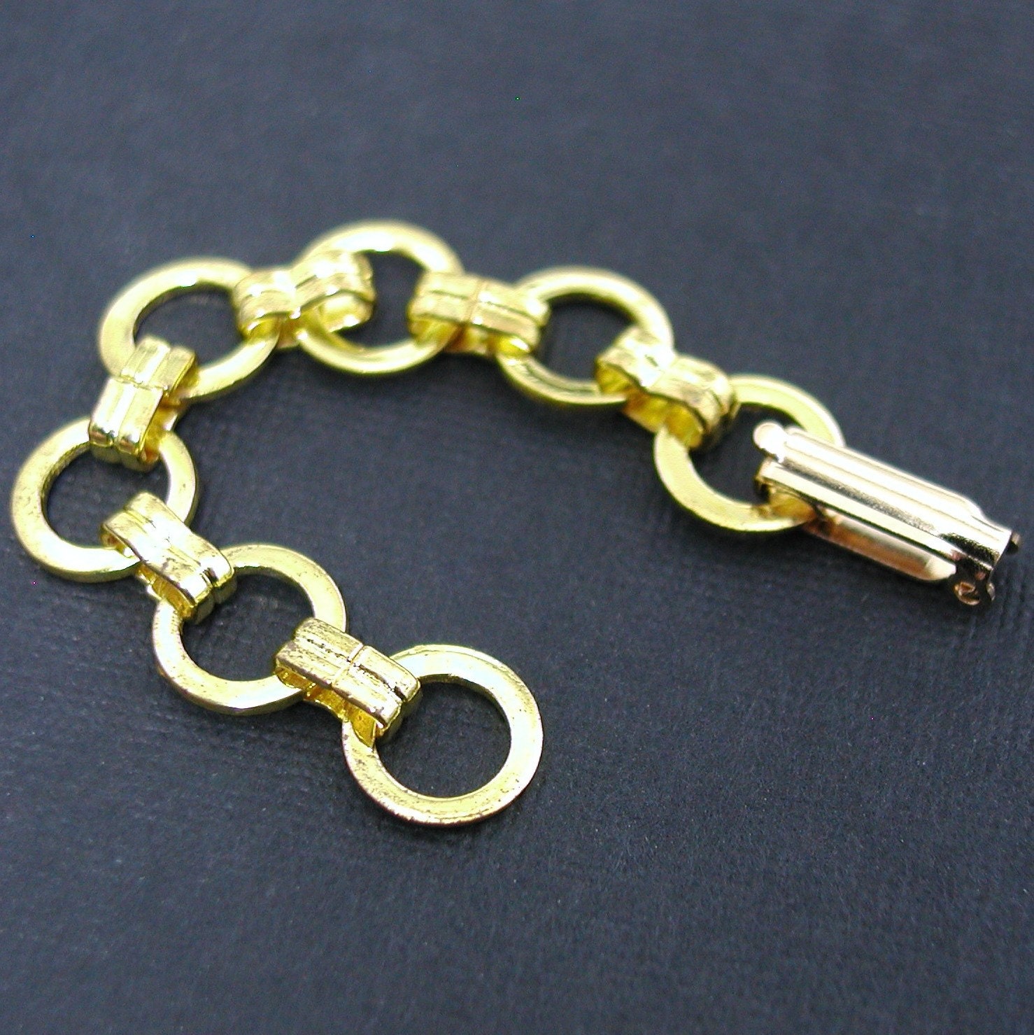 3 inch Gold Extender Chain Fold Over Clasp for necklace or Etsy