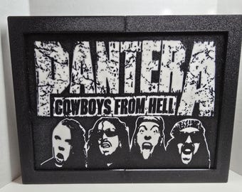 Cowboys From Hell Pantera Trucker Hat - Etsy