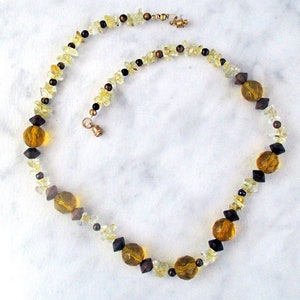 23in October Birthstone Unisex Jewelry Aries Virgo Birthstone Earthy Jasper Gemstone Pendant Necklace with Wood Beads and Cotton Cord