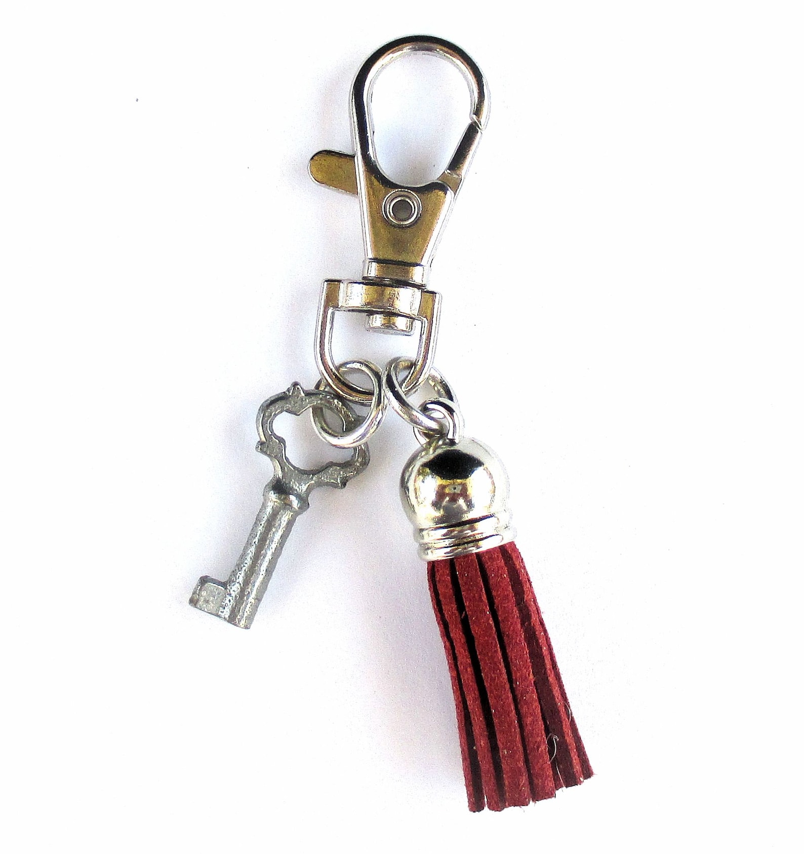 Zipper Pull Charms Tassel Zipper Pull Silver Accessories for Etsy