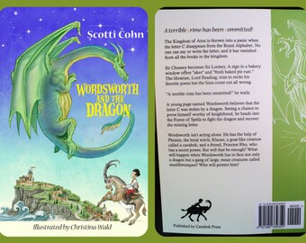 Childrens Books, Dragon Book for Sale by Author, Autographed Book, Fantasy Book, Kids Books for Grades 3-5, Child Gift, Child Book