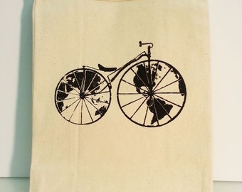 Worldshaker Bicycle Tote - Canvas/Black - Black/Gold