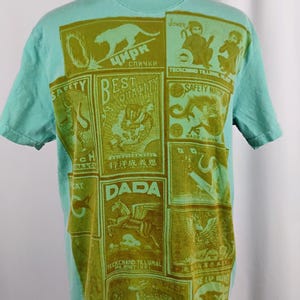 Solar Printed Vintage Safety Match Art, Medium Cotton Shirt