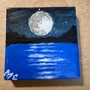 Mini Leinwand Gemälde