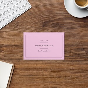 Tarjeta de nacimiento, tarjeta para mamás