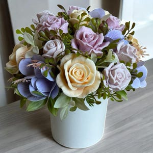Soap Rose Flower Bouquet – Elegant Floral Gift Arrangement
